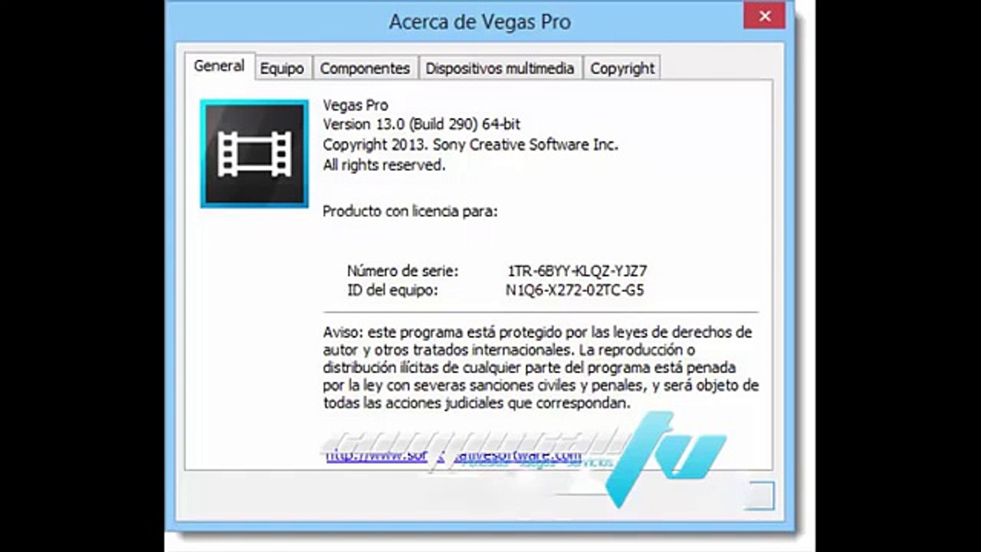 serial number for vegas pro 13